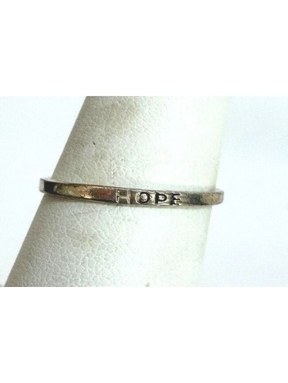 Sterling Silver Thin Band Ring Size 7.25